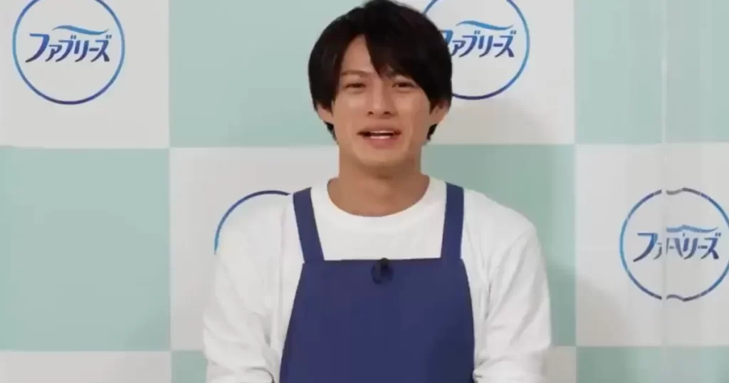 平野紫耀さんファブリーズCM