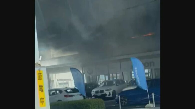 BMW MINI「アルコン米子店」|火事の概要について