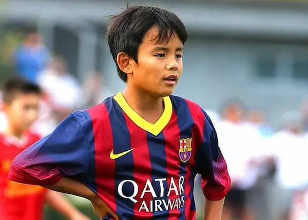 久保建英の幼少期