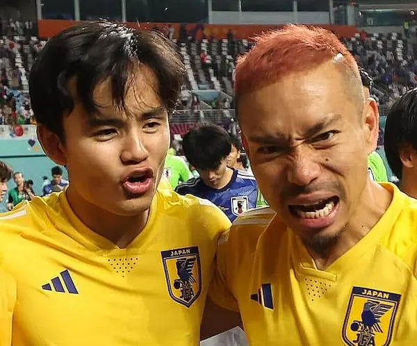 久保建英と長友佑都