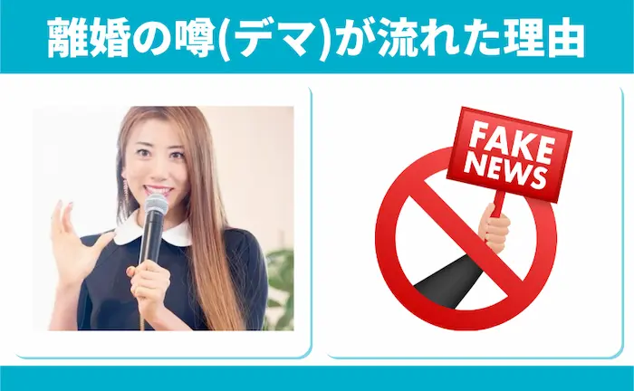 安井友梨に離婚の噂(デマ)が流れた理由
